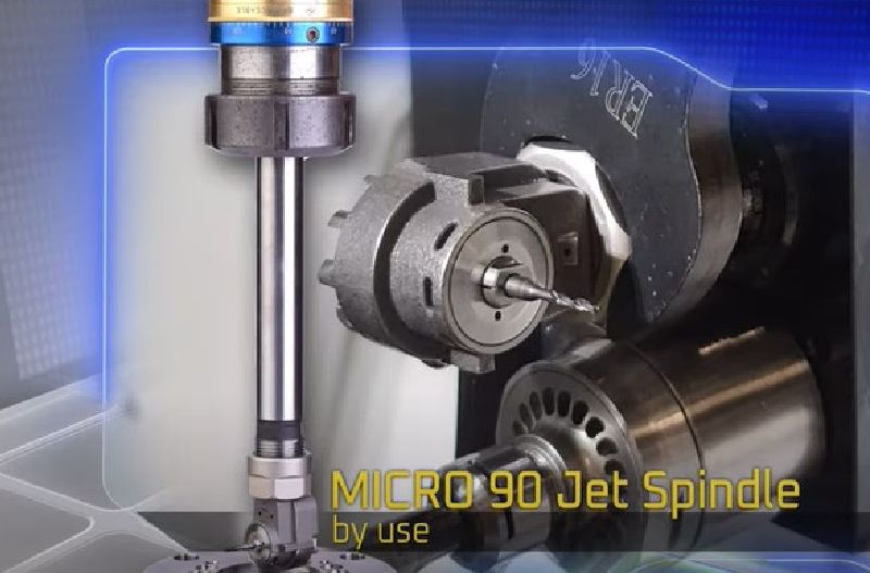 ISCAR SPINJET MICRO 90 – за високи обороти и прецизни операции в малки и труднодостъпни пространства 