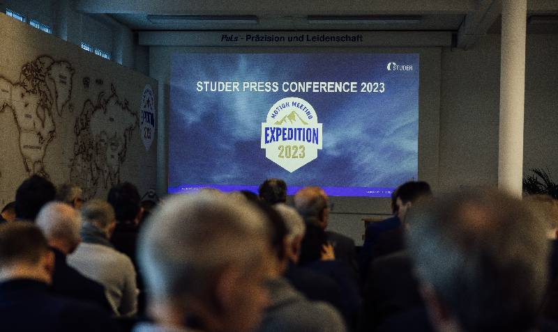 Motion Meeting EXPEDITION 2023 на Studer отчете високи пазарни резултати
