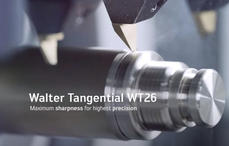 Тангенциални пластини Walter WT26 – най-висока прецизност и производителност, гъвкаво приложение Тангенциални пластини Walter WT26 – най-висока прецизност и производителност, гъвкаво приложение