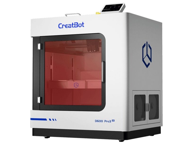 Оптимизирана скорост и процес на принтиране с новия 3D принтер CreatBot D600 Pro 3 HS
