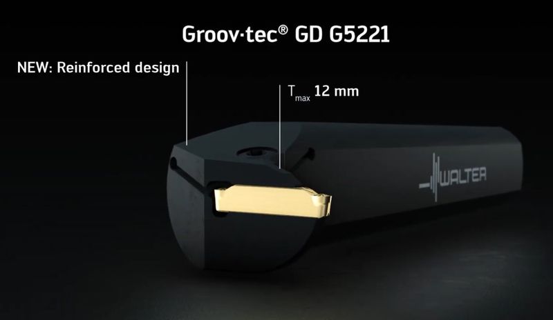 Нов инструмент, ново ниво на контрол при вътрешната обработка на канали – Groov·tec GD G5221 от Walter Tools Нов инструмент, ново ниво на контрол при вътрешната обработка на канали – Groov·tec GD G5221 от Walter Tools